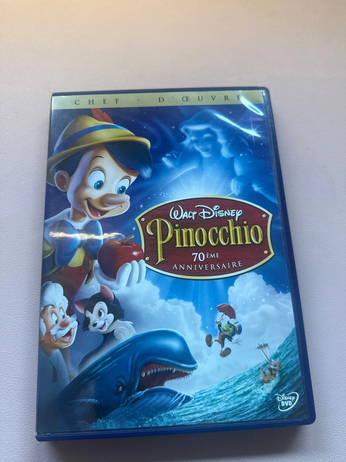🎬 DVD Disney – Pinóquio (Edição 70º aniversário)